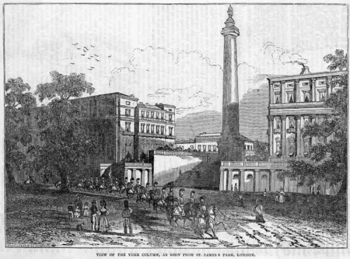 Framed Print : Duke of York Column Framed Print : Duke of York Column