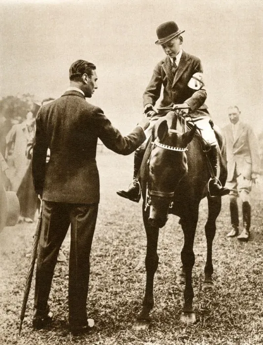 Framed Print : Duke of York at the Richmond Horse Show Framed Print : Duke of York at the Richmond Horse Show