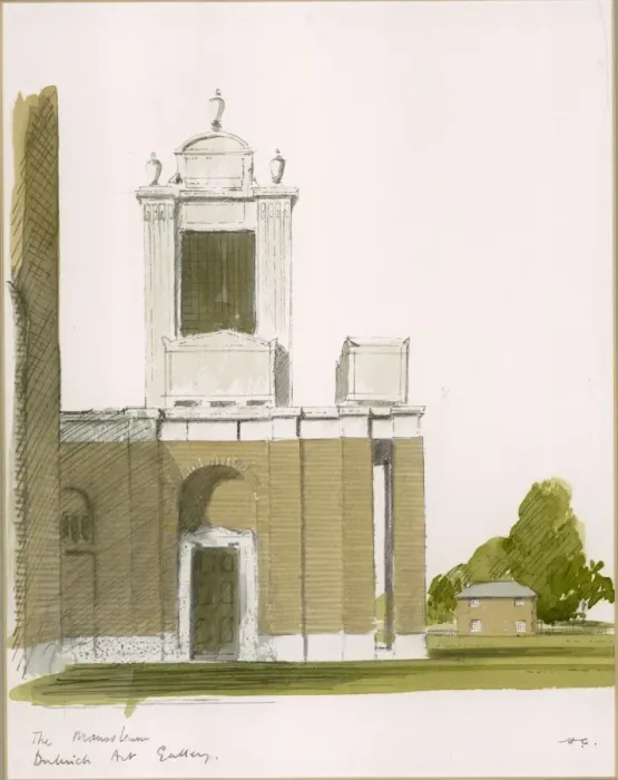 Framed Print : Dulwich Art Gallery, by Hugh Casson
