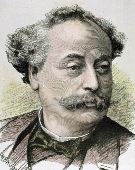 Framed Print : DUMAS, Alexandre (1824- 1895). French novelist and playwrigh Framed Print : DUMAS, Alexandre (1824- 1895). French novelist and playwrigh