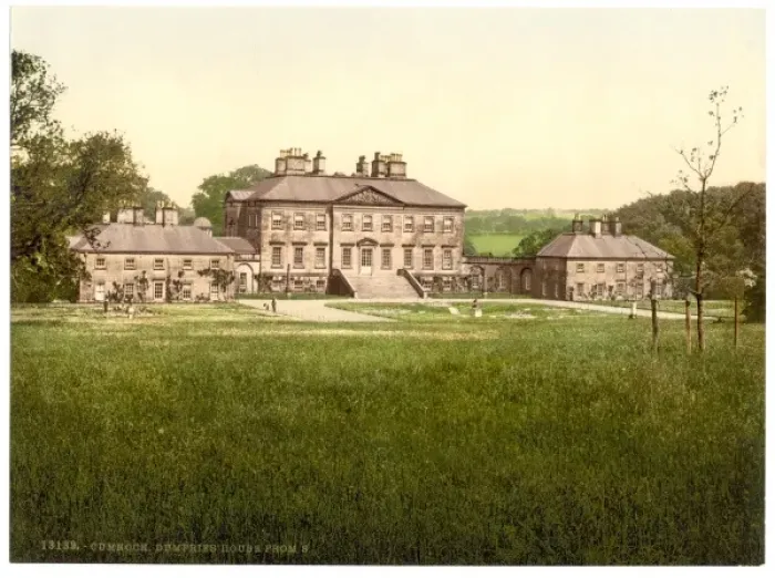 Framed Print : Dumfries House from south, Cumnock, Scotland Framed Print : Dumfries House from south, Cumnock, Scotland