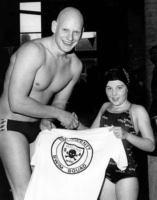 Framed Print : Duncan Goodhew, British Olympic swimmer Framed Print : Duncan Goodhew, British Olympic swimmer