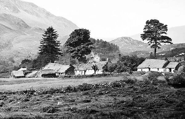 Duncraggan huts, Trossachs, Scotland