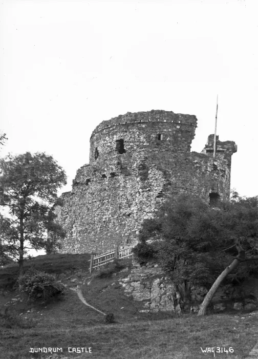 Framed Print : Dundrum Castle Framed Print : Dundrum Castle