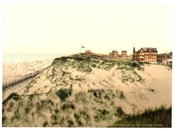 Framed Print : From the dunes, Westerland, Sylt, Schleswig-Holstein, German Framed Print : From the dunes, Westerland, Sylt, Schleswig-Holstein, German