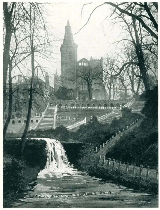 Framed Print : Dunfermline Abbey Arena Waterfall Proposal Framed Print : Dunfermline Abbey Arena Waterfall Proposal