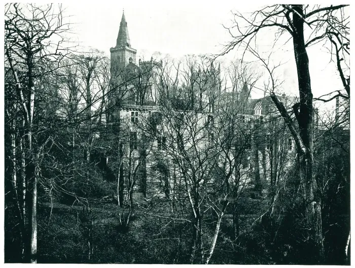 Framed Print : Dunfermline Abbey, Palace and Fratry Hall Framed Print : Dunfermline Abbey, Palace and Fratry Hall