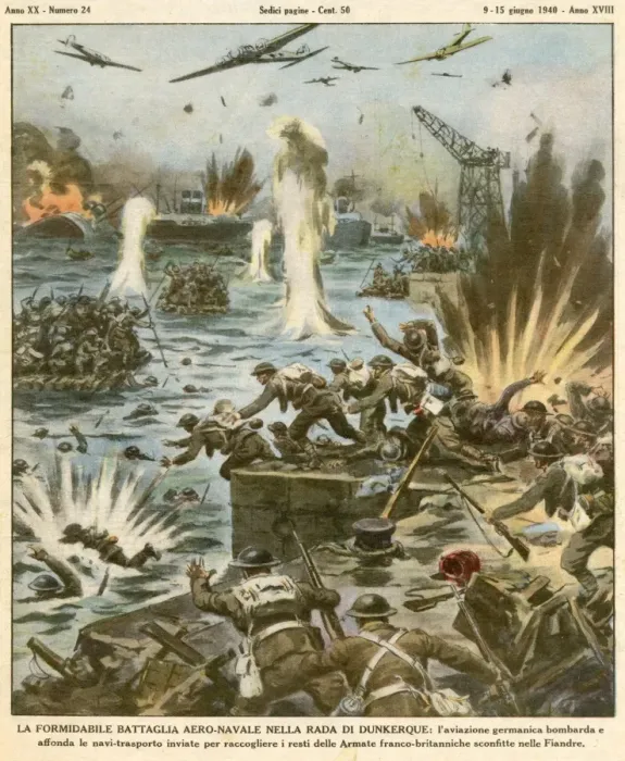 Framed Print : Dunkirk Evacuation Framed Print : Dunkirk Evacuation