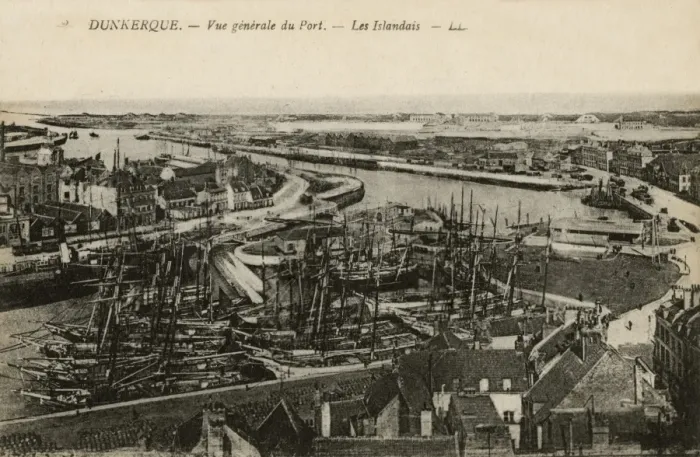 Framed Print : Dunkirk, France - general view of the Port Framed Print : Dunkirk, France - general view of the Port