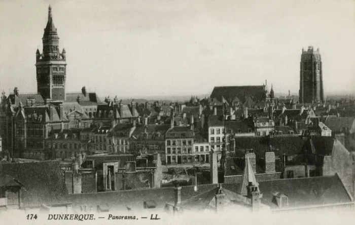 Framed Print : Dunkirk, France - Panorama Framed Print : Dunkirk, France - Panorama