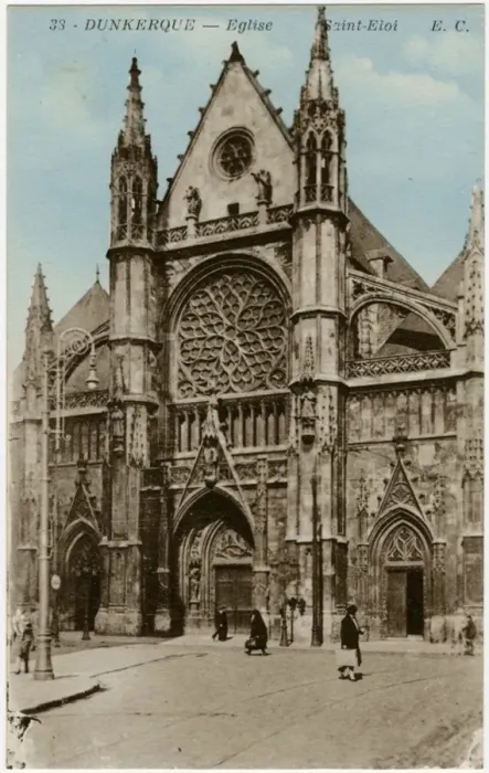 Framed Print : Dunkirk, France - Saint Eloi Church Framed Print : Dunkirk, France - Saint Eloi Church
