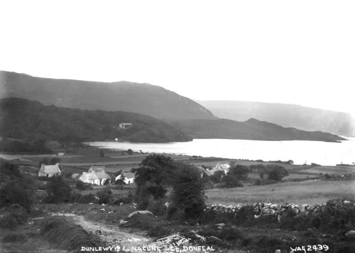 Framed Print : Dunlewy and L. Na Cung, Co. Donegal Framed Print : Dunlewy and L. Na Cung, Co. Donegal