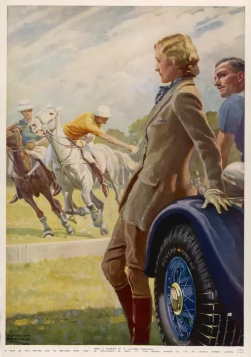 Framed Print : Dunlop Advertisement Framed Print : Dunlop Advertisement