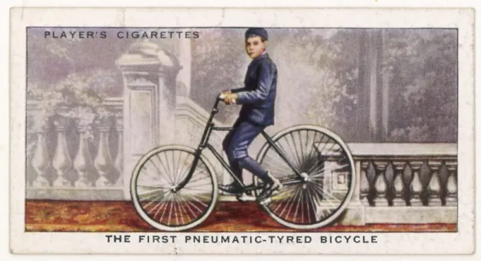 Framed Print : Dunlop Bike with Tyres Framed Print : Dunlop Bike with Tyres
