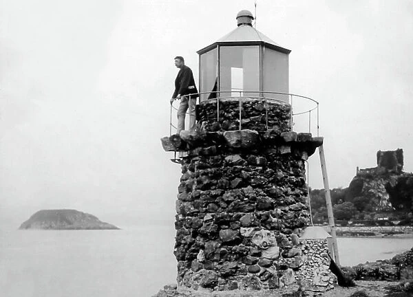 Dunollie Lighthouse, Oban, Scotland, Victorian period