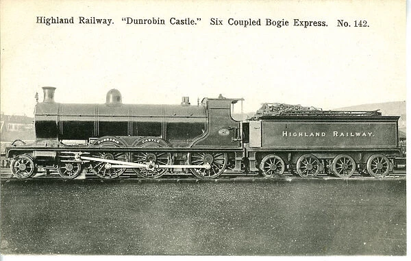 Dunrobin Castle - 4-6-0 Drummond Steam Locomotive