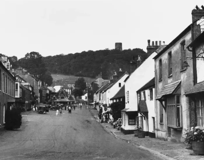 Framed Print : Dunster, Somerset Framed Print : Dunster, Somerset