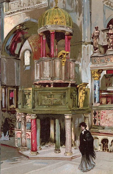Duomo S. Marco (interior) - Venice, Italy - The Pulpit