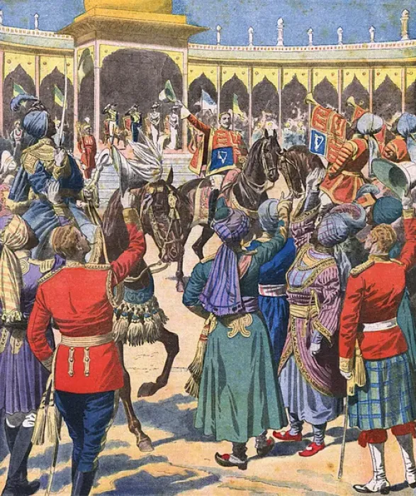 Framed Print : Durbar at Delhi / 1911 Framed Print : Durbar at Delhi / 1911