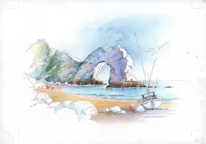 Framed Print : Durdle Door Framed Print : Durdle Door