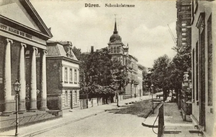 Framed Print : Duren, Germany - Schenkelstrasse Framed Print : Duren, Germany - Schenkelstrasse