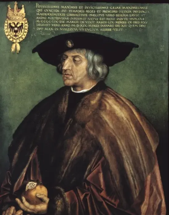 Framed Print : DURER, Albrecht (1471-1528). Emperor Maximilian Framed Print : DURER, Albrecht (1471-1528). Emperor Maximilian