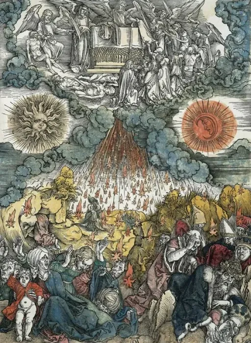 Framed Print : DURER, Albrecht. The Apocalypse of St. John Framed Print : DURER, Albrecht. The Apocalypse of St. John