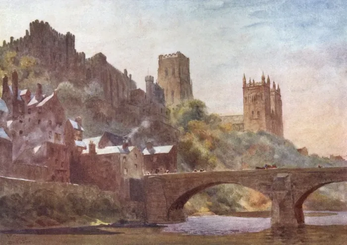 Framed Print : Durham / Framwellgate Brid Framed Print : Durham / Framwellgate Brid