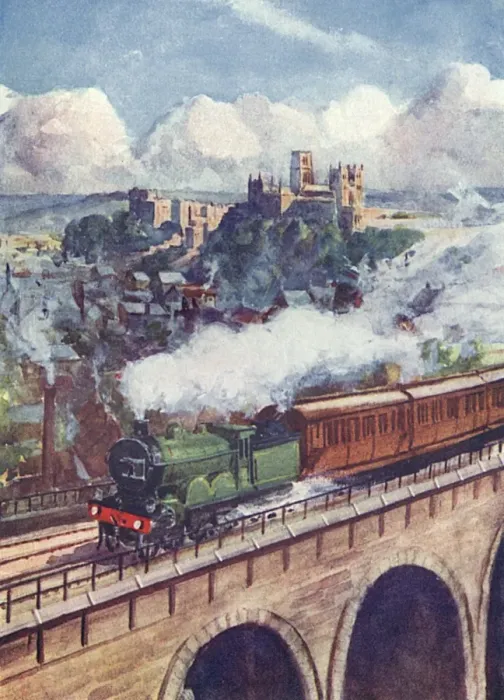 Framed Print : Durham / From Railway Framed Print : Durham / From Railway