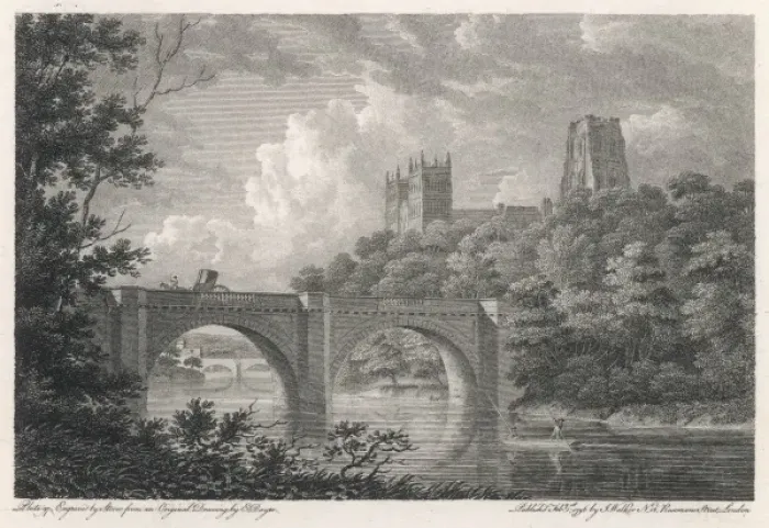 Framed Print : Durham View Framed Print : Durham View