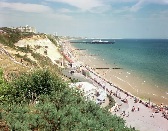 Framed Print : Durley Chine, Bournemouth Framed Print : Durley Chine, Bournemouth