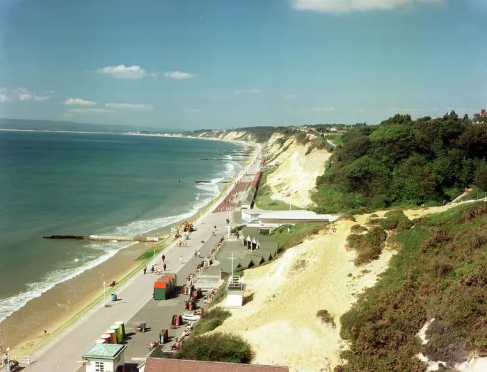 Framed Print : Durley Chine, Bournemouth Framed Print : Durley Chine, Bournemouth