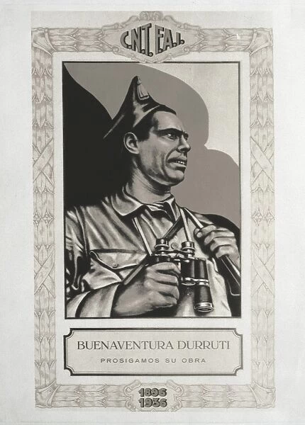 DURRUTI DOMINGO, Buenaventura (1896-1936). Spanish