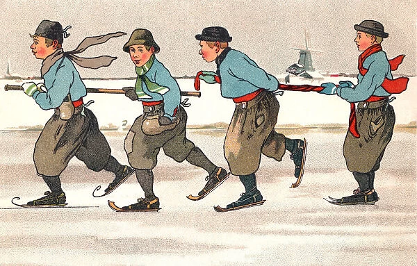Dutch Boys Skating