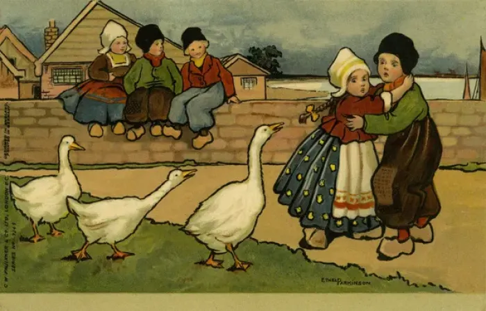Framed Print : Dutch children Framed Print : Dutch children