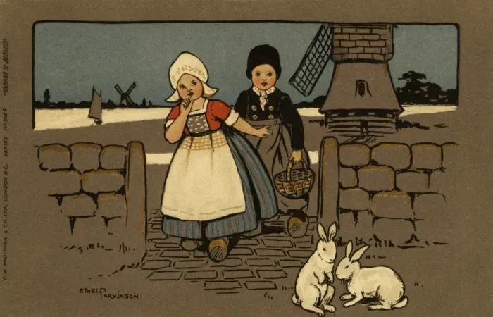 Framed Print : Dutch children Framed Print : Dutch children