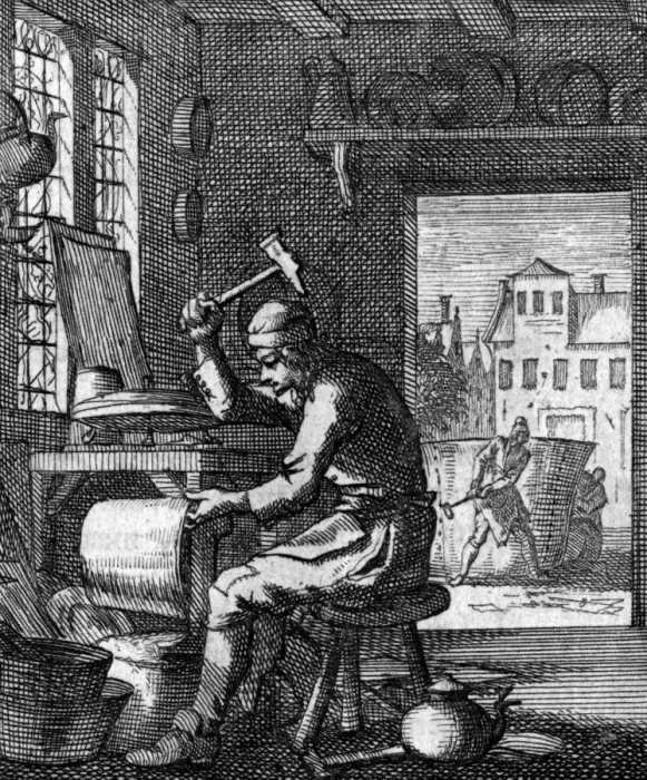 Framed Print : Dutch Coppersmith C17 Framed Print : Dutch Coppersmith C17