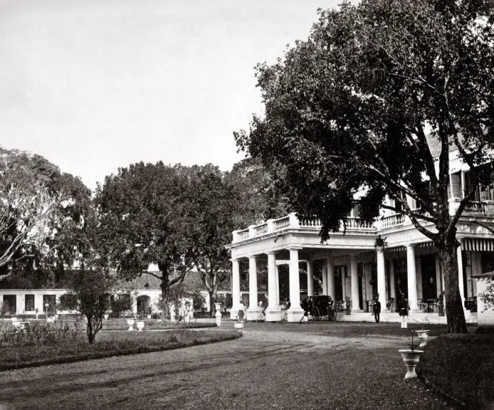 Framed Print : Dutch East Indies Indonesia Residents house Surabaya Framed Print : Dutch East Indies Indonesia Residents house Surabaya