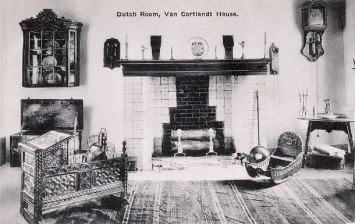Framed Print : Dutch Room in Van Cortlandt House, Bronx, New York City