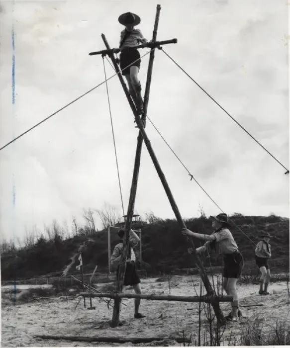 Framed Print : Dutch scouts at camp, Netherlands Framed Print : Dutch scouts at camp, Netherlands