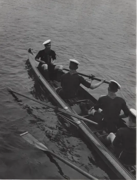 Framed Print : Dutch sea scouts boating, Holland Framed Print : Dutch sea scouts boating, Holland