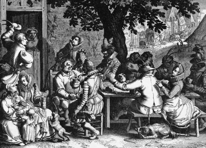 Framed Print : Dutch and Spanish Framed Print : Dutch and Spanish