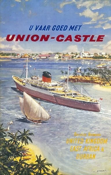 Dutch Union Castle Poster