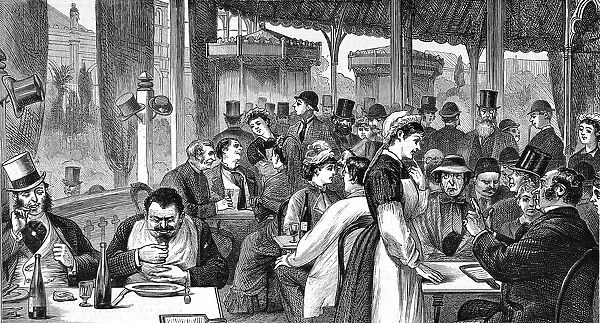 The Duval Restaurant, Paris, 1878