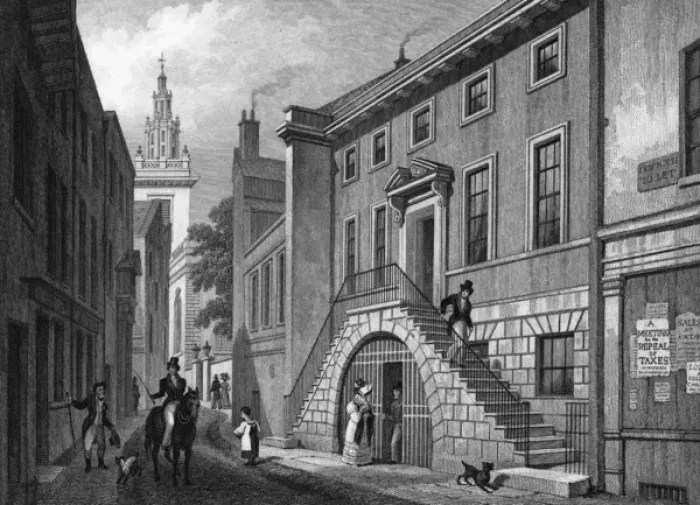 Framed Print : Dyers Hall London Framed Print : Dyers Hall London