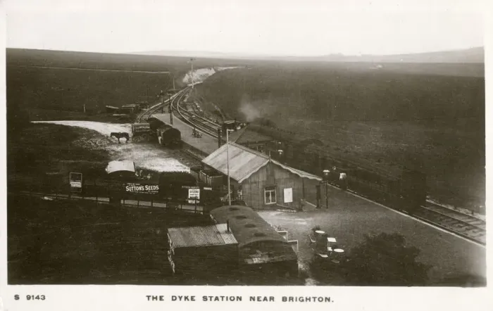 Framed Print : The Dyke Railway Station near Brighton, West Sussex Framed Print : The Dyke Railway Station near Brighton, West Sussex