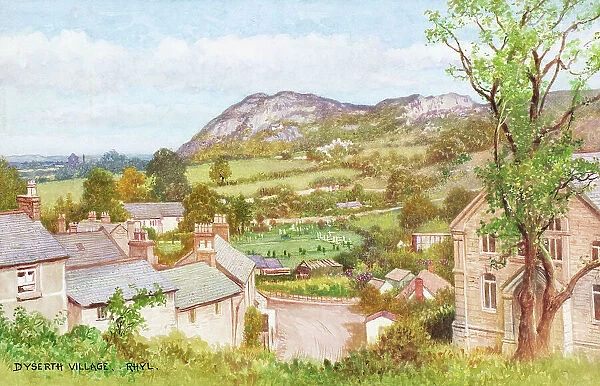 Dyserth village, near Rhyl, North Wales