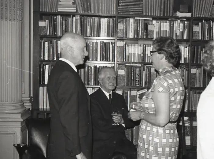 Framed Print : E. C. ?Betty? Pike in the Library of the Royal Aeronautic? Framed Print : E. C. ?Betty? Pike in the Library of the Royal Aeronautic?