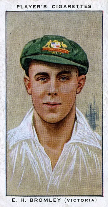 Framed Print : E H Bromley, Australian cricketer, Victoria Framed Print : E H Bromley, Australian cricketer, Victoria