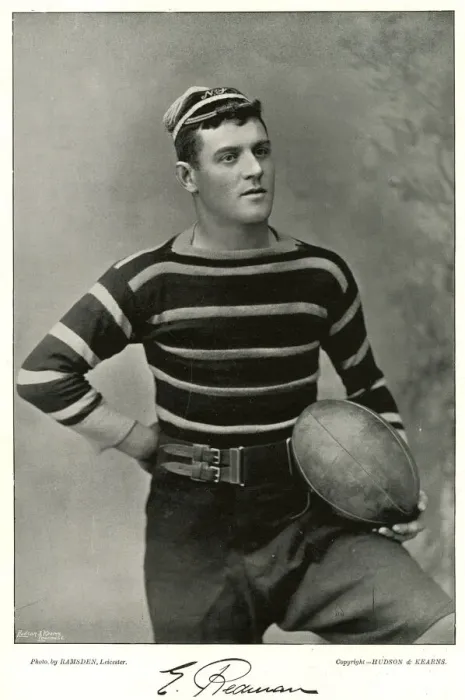 Framed Print : E Redman, rugby player Framed Print : E Redman, rugby player